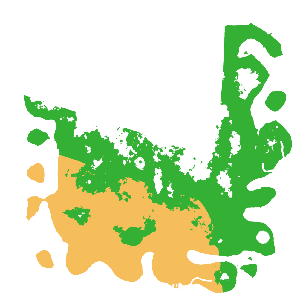 Biome Rust Map: Procedural Map, Size: 4250, Seed: 100118041