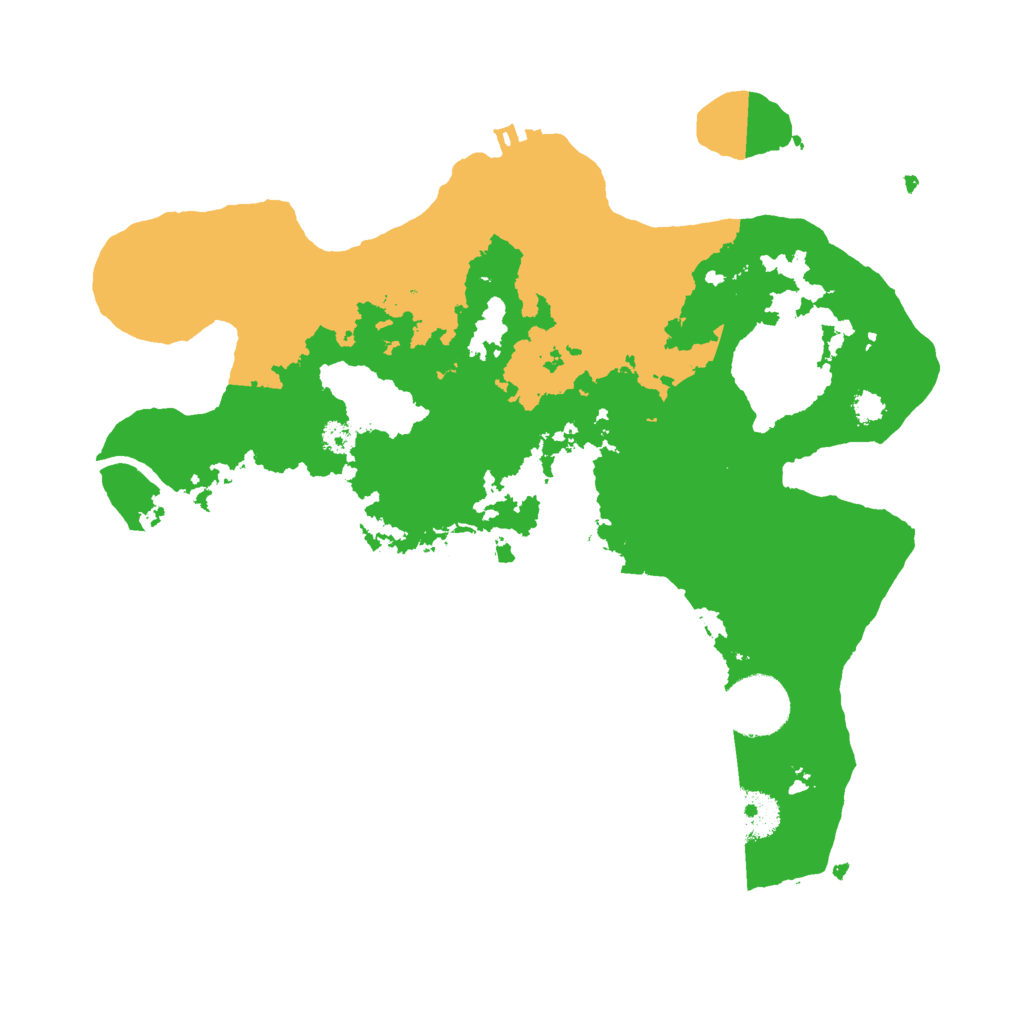 Biome Rust Map: Procedural Map, Size: 3000, Seed: 669714438