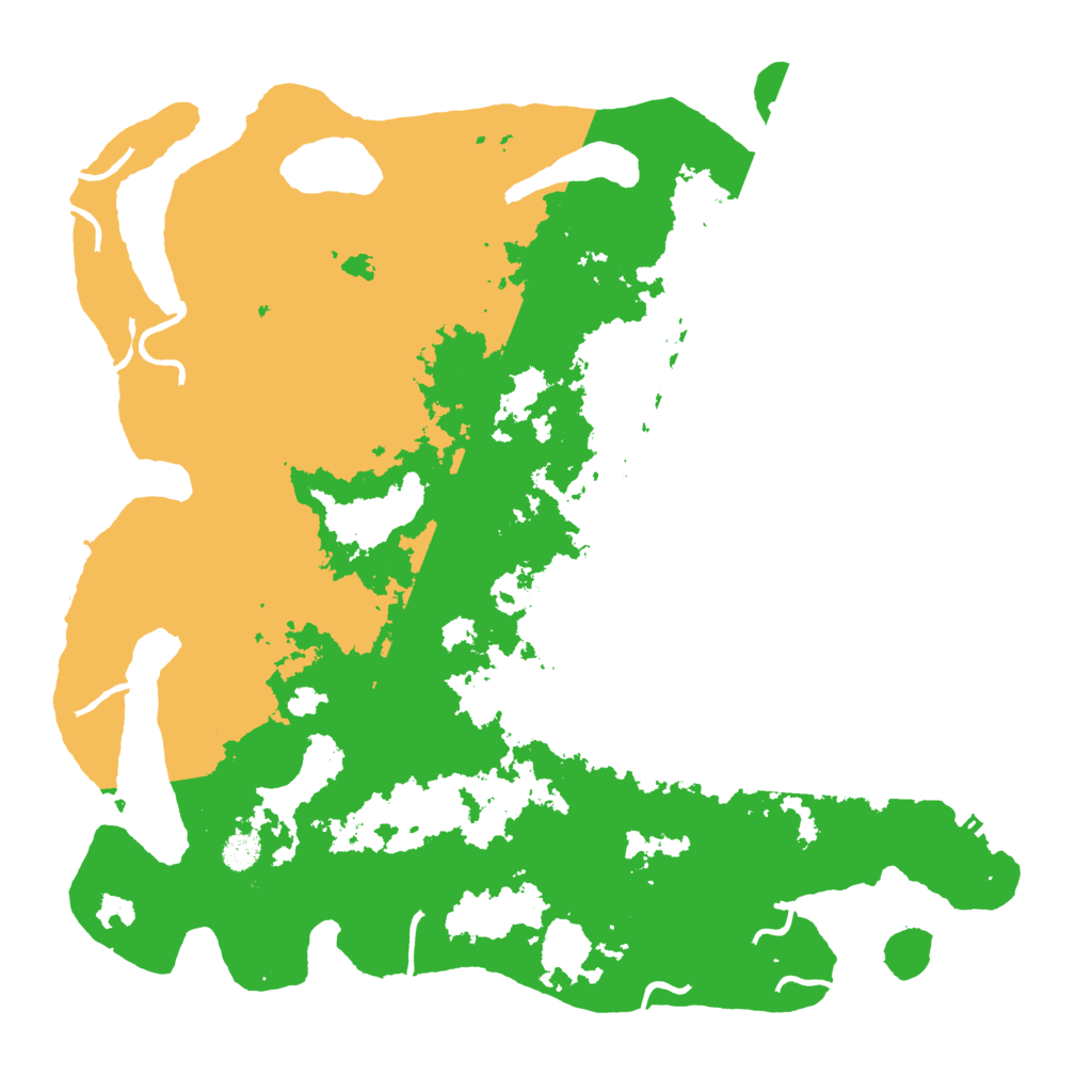 Biome Rust Map: Procedural Map, Size: 4500, Seed: 322966719