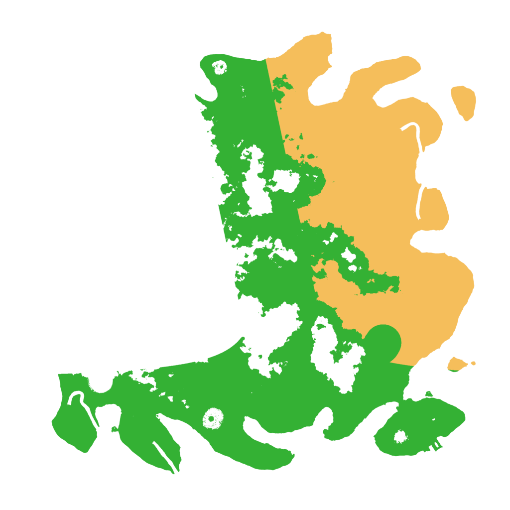 Biome Rust Map: Procedural Map, Size: 3700, Seed: 2118622008