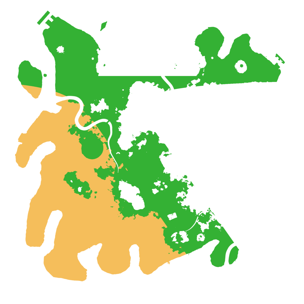 Biome Rust Map: Procedural Map, Size: 3750, Seed: 1926248663