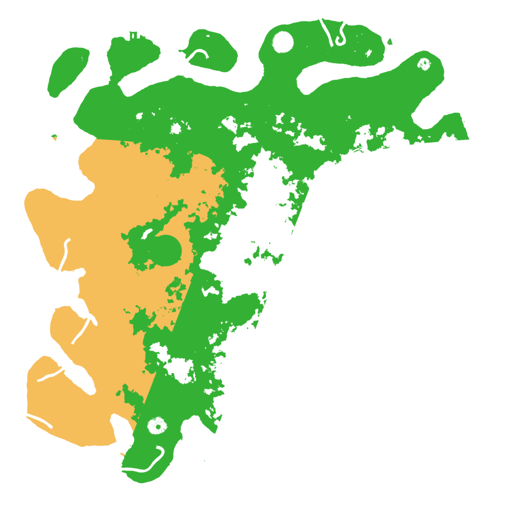 Biome Rust Map: Procedural Map, Size: 4300, Seed: 860996273