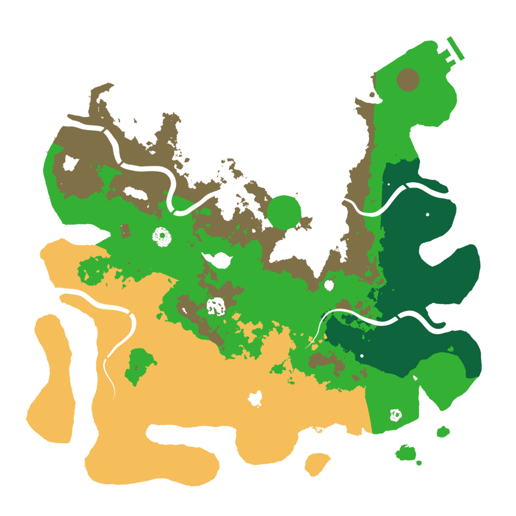 Biome Rust Map: Procedural Map, Size: 4000, Seed: 242052109