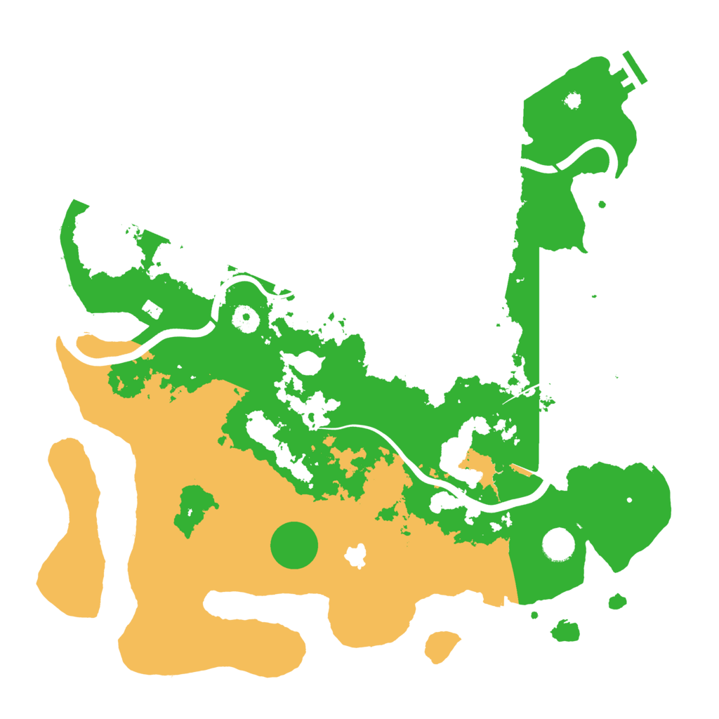 Biome Rust Map: Procedural Map, Size: 4000, Seed: 242052109