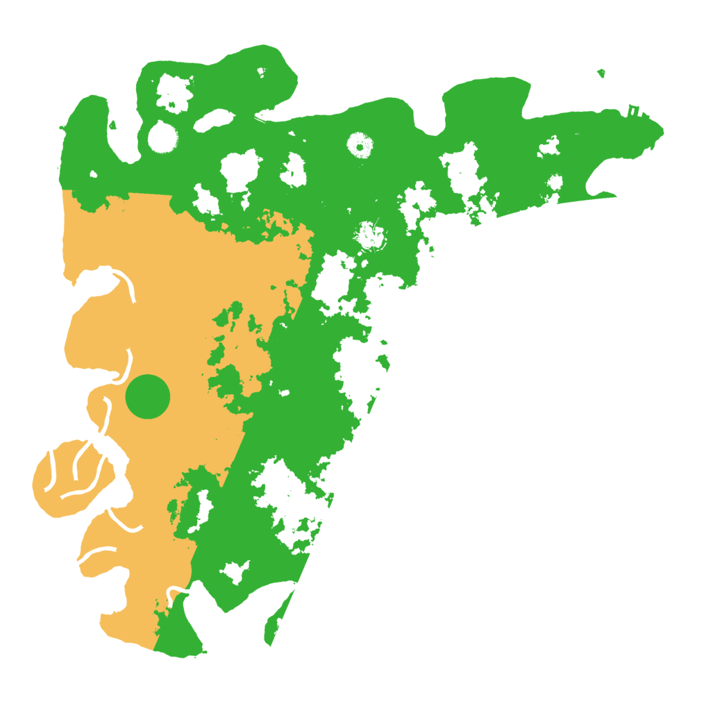 Biome Rust Map: Procedural Map, Size: 4200, Seed: 1599614632