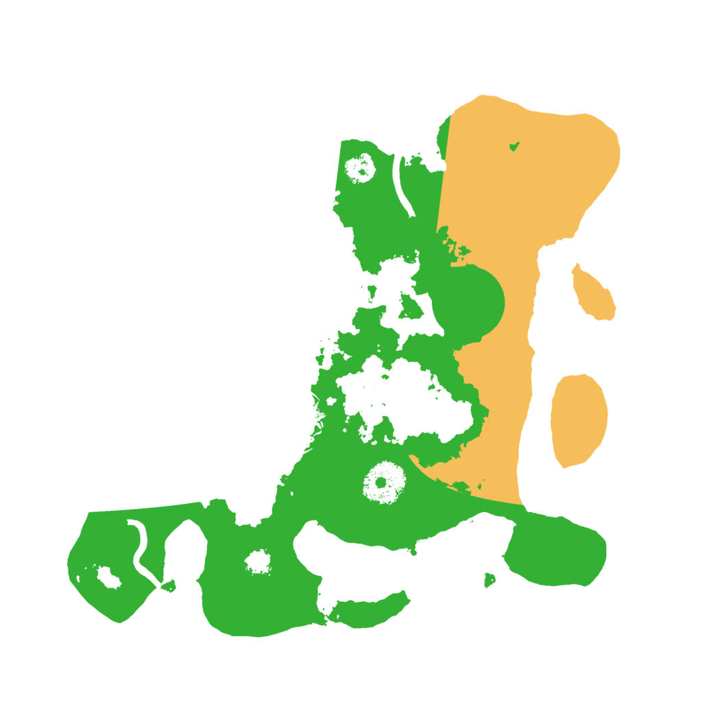Biome Rust Map: Procedural Map, Size: 2550, Seed: 397967