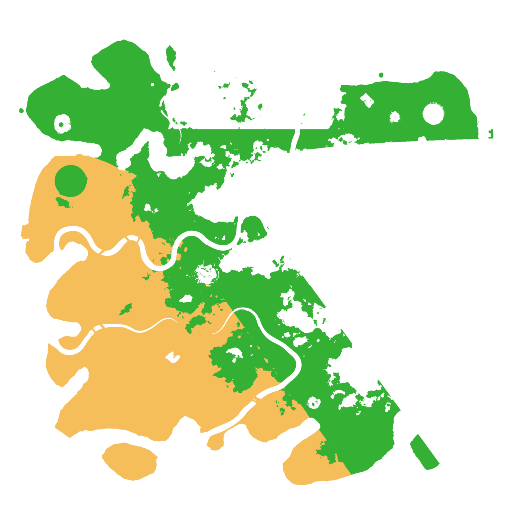 Biome Rust Map: Procedural Map, Size: 4250, Seed: 586882