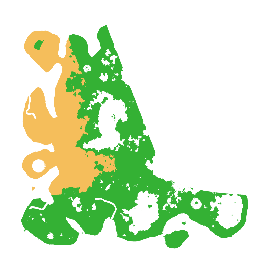 Biome Rust Map: Procedural Map, Size: 3700, Seed: 678