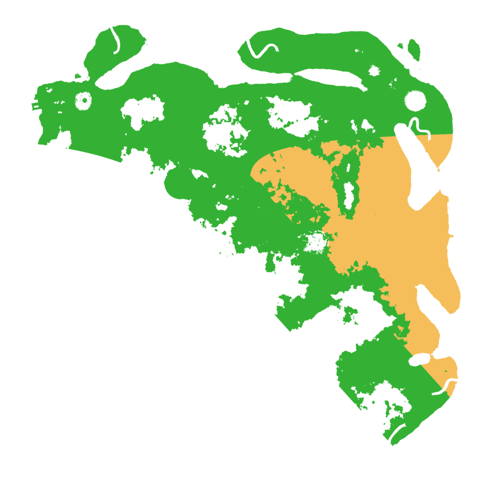 Biome Rust Map: Procedural Map, Size: 4250, Seed: 575029