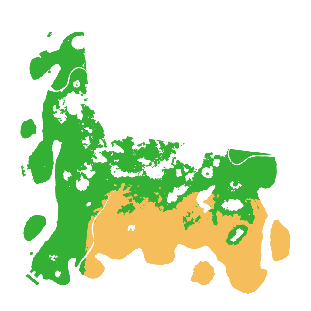 Biome Rust Map: Procedural Map, Size: 4250, Seed: 268114