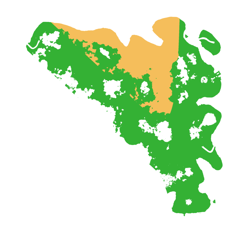 Biome Rust Map: Procedural Map, Size: 3700, Seed: 6900