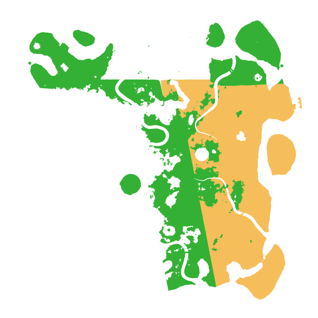 Biome Rust Map: Procedural Map, Size: 4250, Seed: 756585