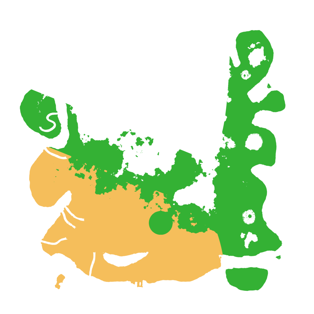 Biome Rust Map: Procedural Map, Size: 3500, Seed: 1323651073