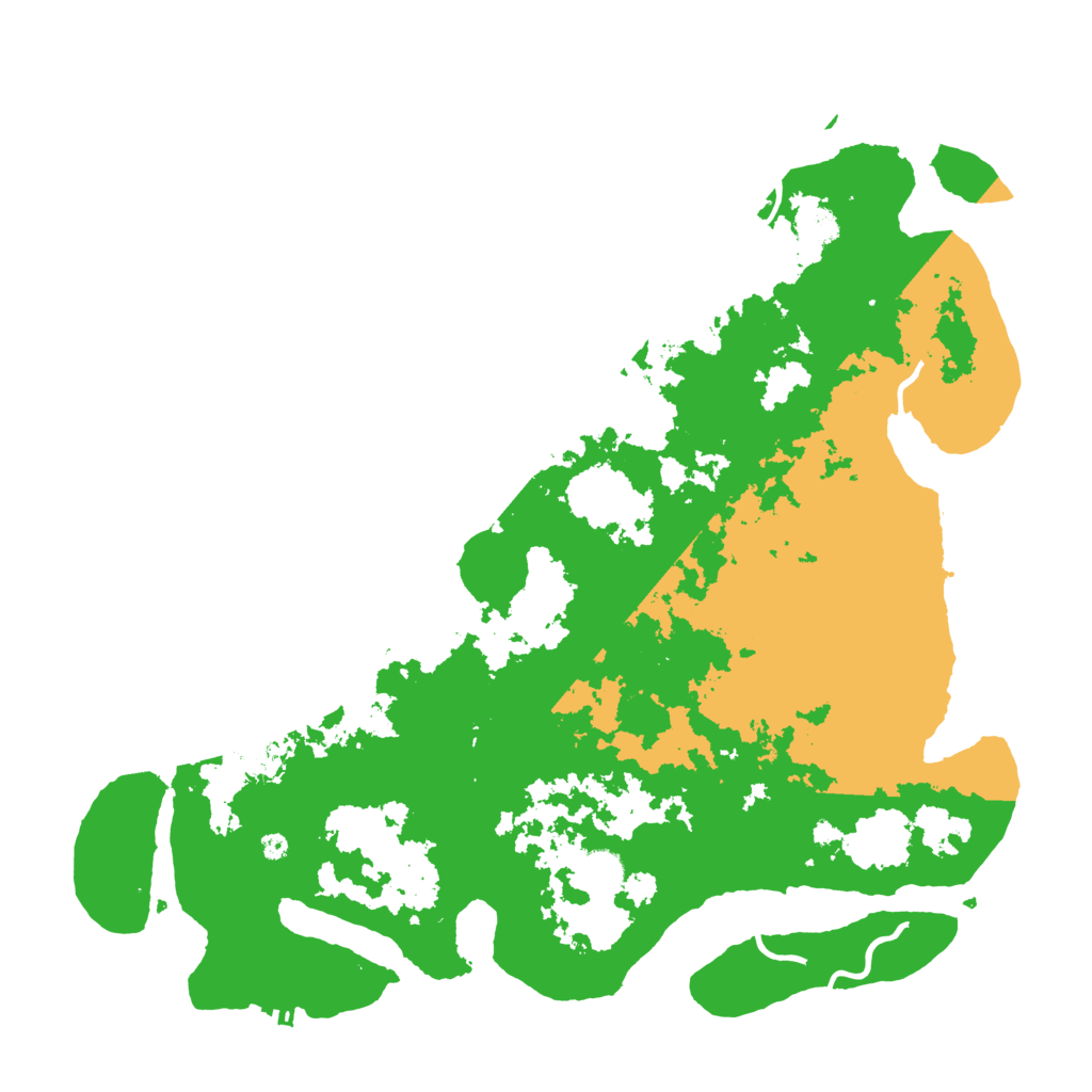 Biome Rust Map: Procedural Map, Size: 4250, Seed: 134454