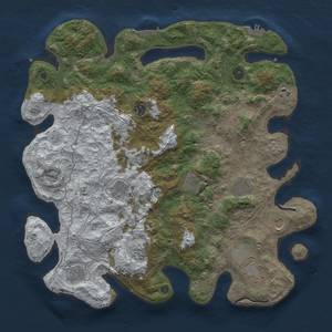 Thumbnail Rust Map: Procedural Map, Size: 4250, Seed: 1634505322, 19 Monuments