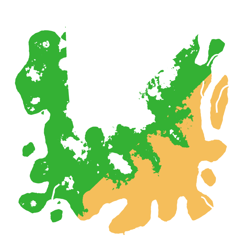 Biome Rust Map: Procedural Map, Size: 3700, Seed: 679