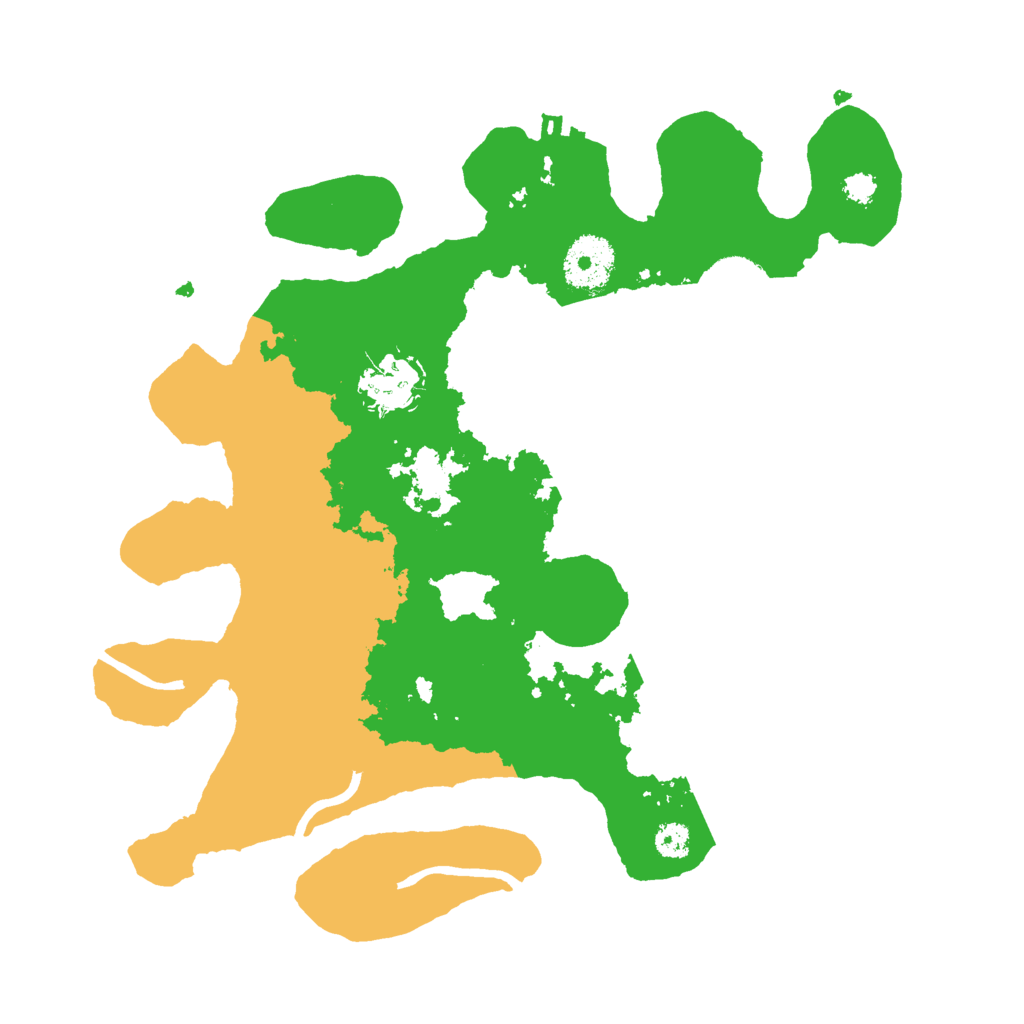 Biome Rust Map: Procedural Map, Size: 3000, Seed: 476060