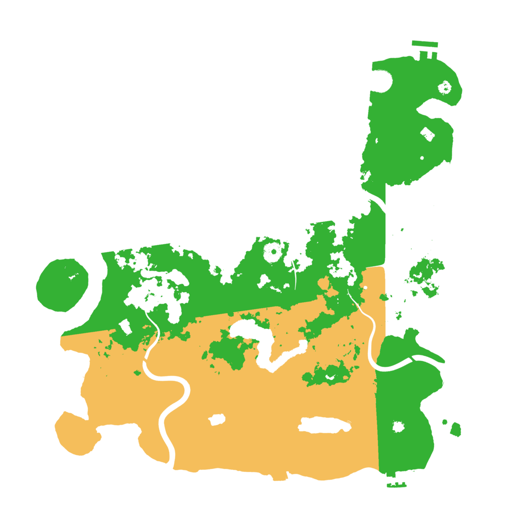 Biome Rust Map: Procedural Map, Size: 4000, Seed: 6633