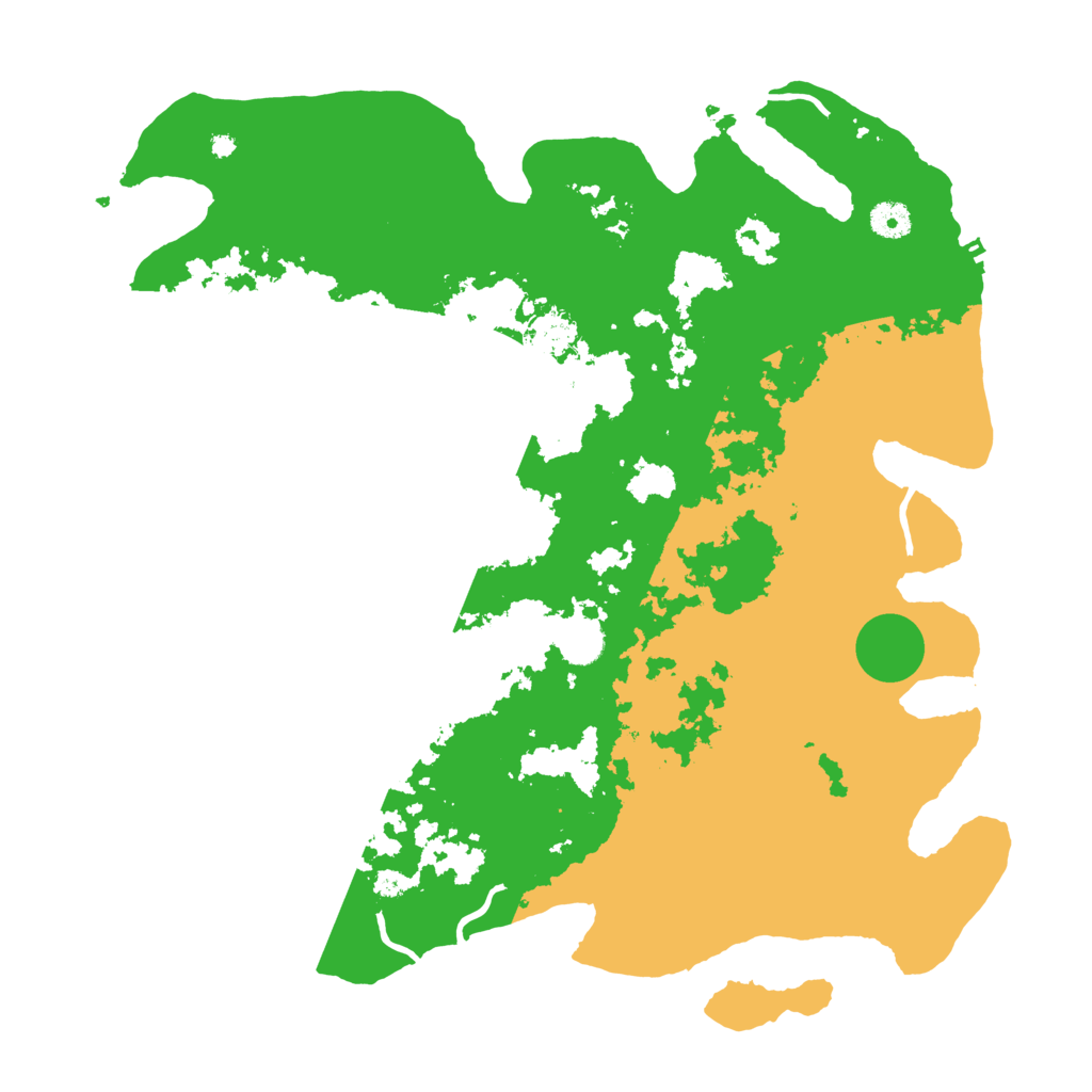 Biome Rust Map: Procedural Map, Size: 4200, Seed: 8620