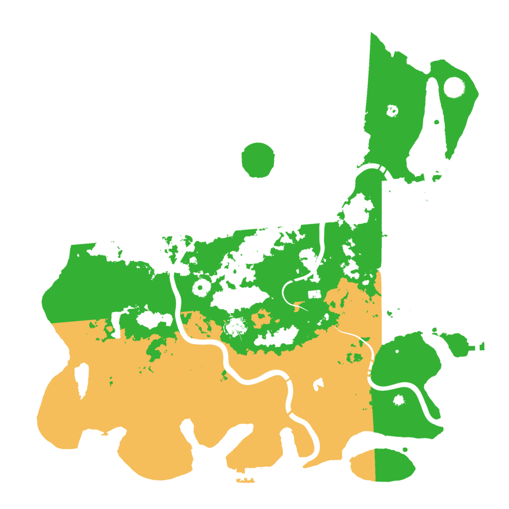 Biome Rust Map: Procedural Map, Size: 4275, Seed: 1153554672