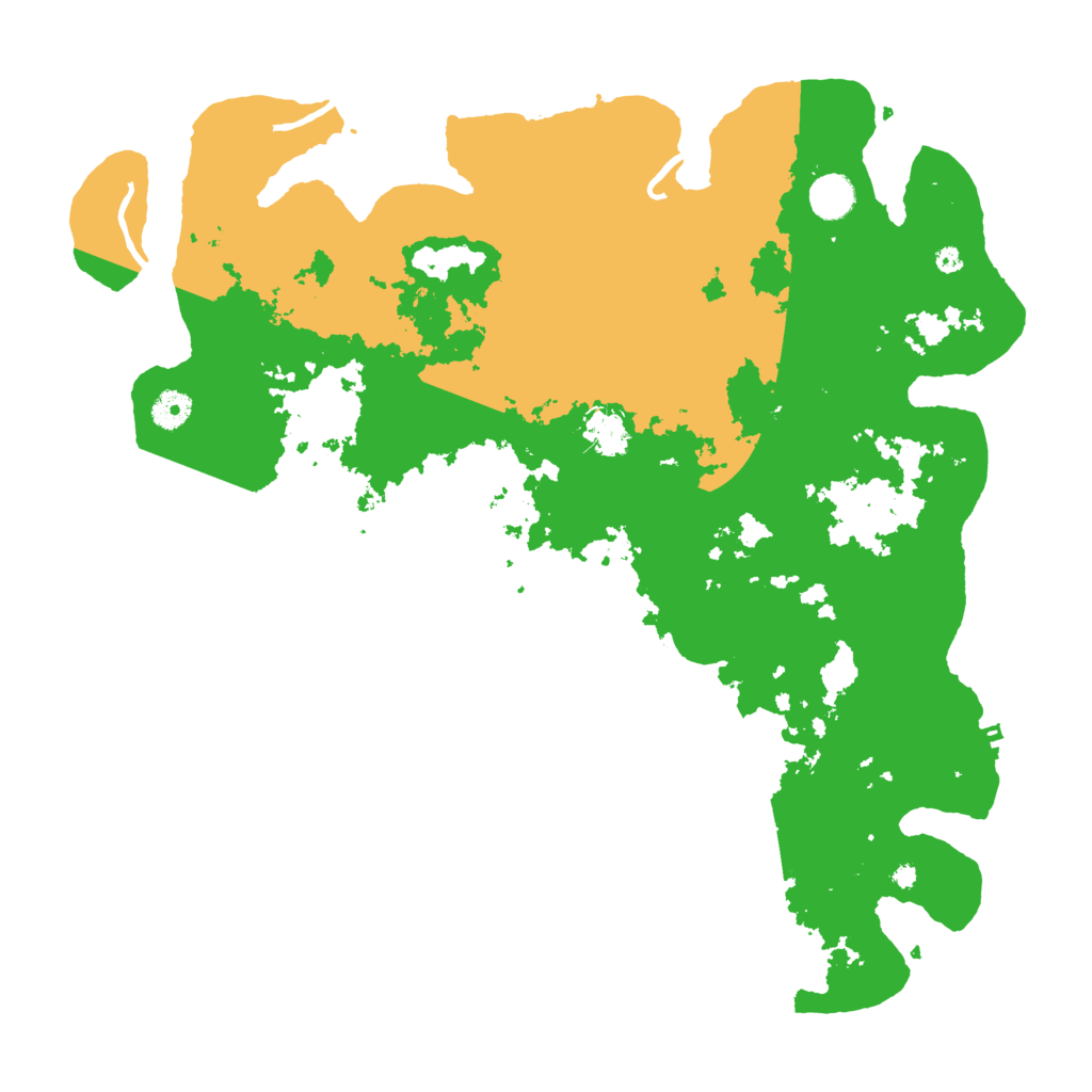 Biome Rust Map: Procedural Map, Size: 4250, Seed: 98898