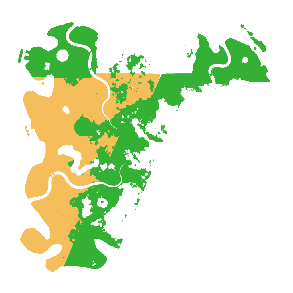 Biome Rust Map: Procedural Map, Size: 4250, Seed: 98765432