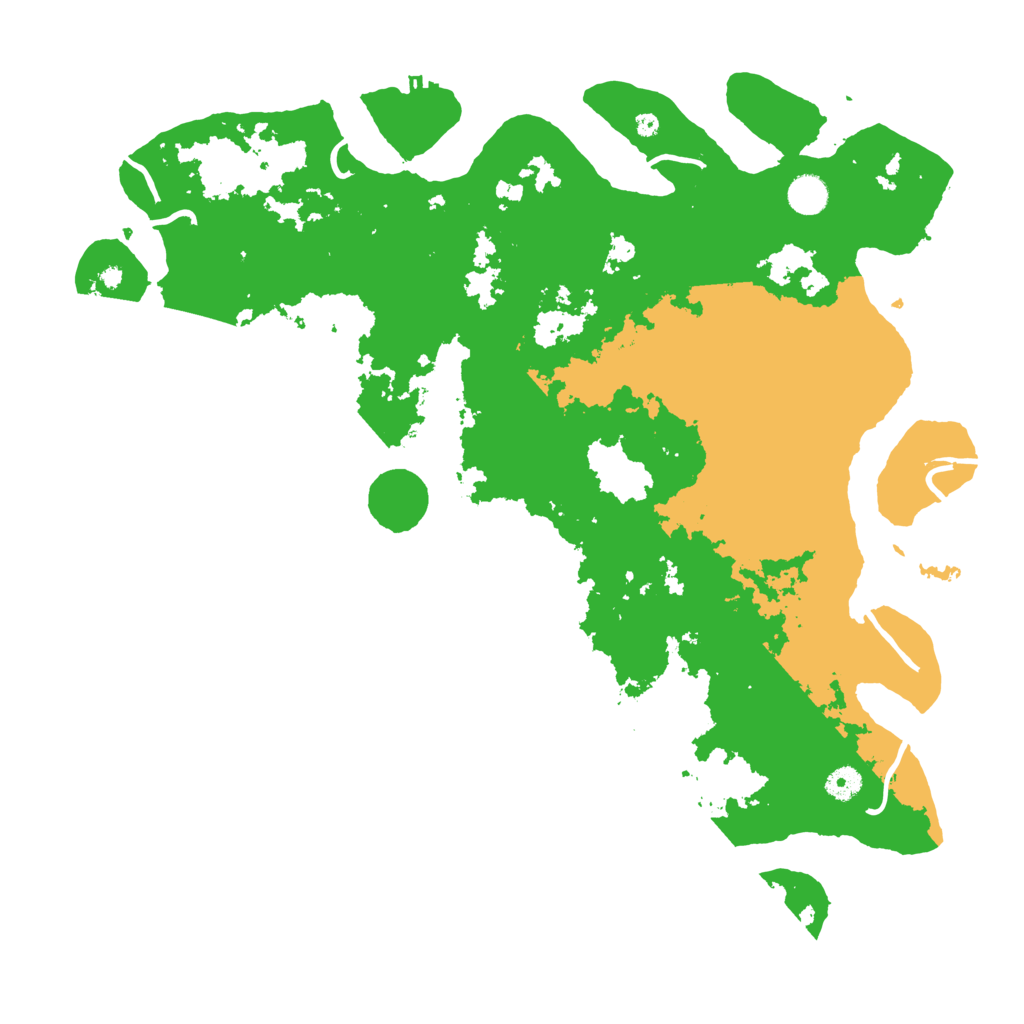 Biome Rust Map: Procedural Map, Size: 4500, Seed: 1610214440