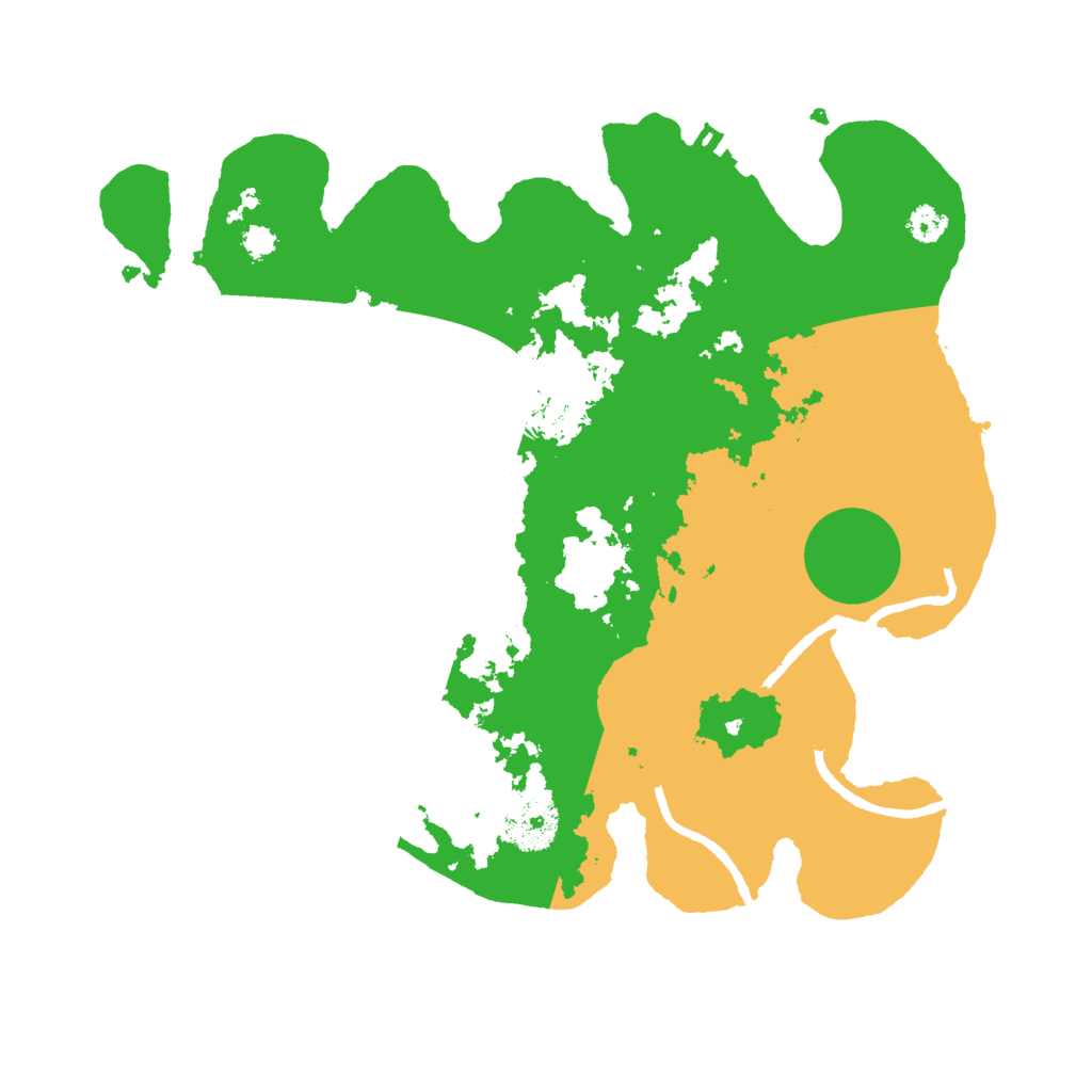 Biome Rust Map: Procedural Map, Size: 3000, Seed: 7242