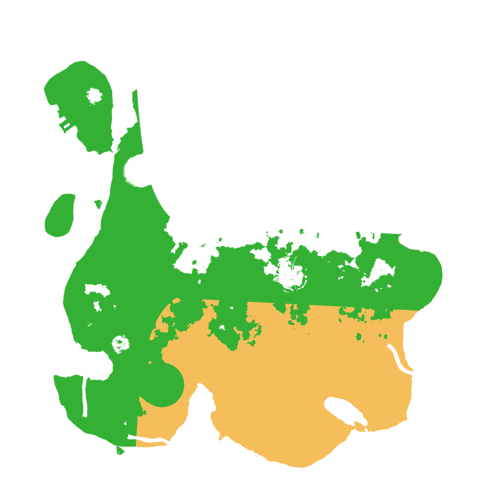 Biome Rust Map: Procedural Map, Size: 3000, Seed: 651089777