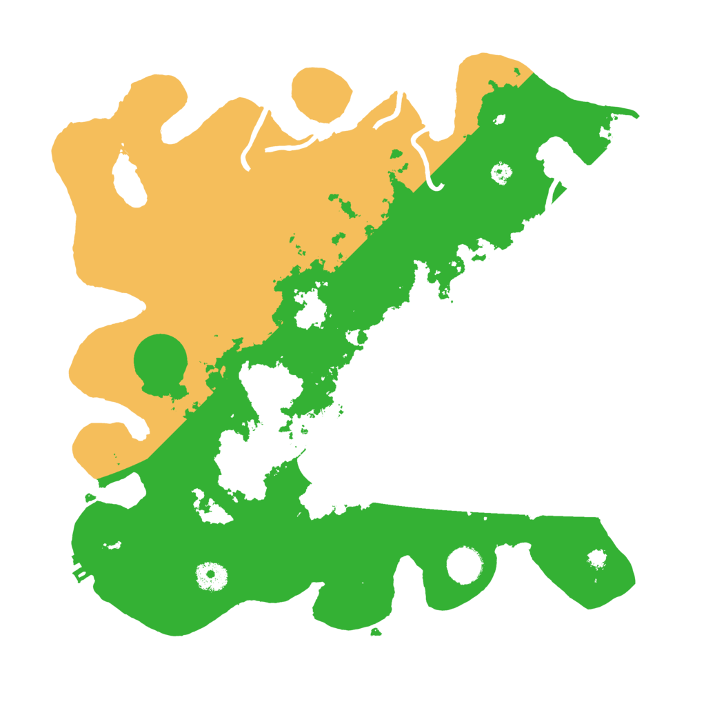 Biome Rust Map: Procedural Map, Size: 3500, Seed: 1142232573