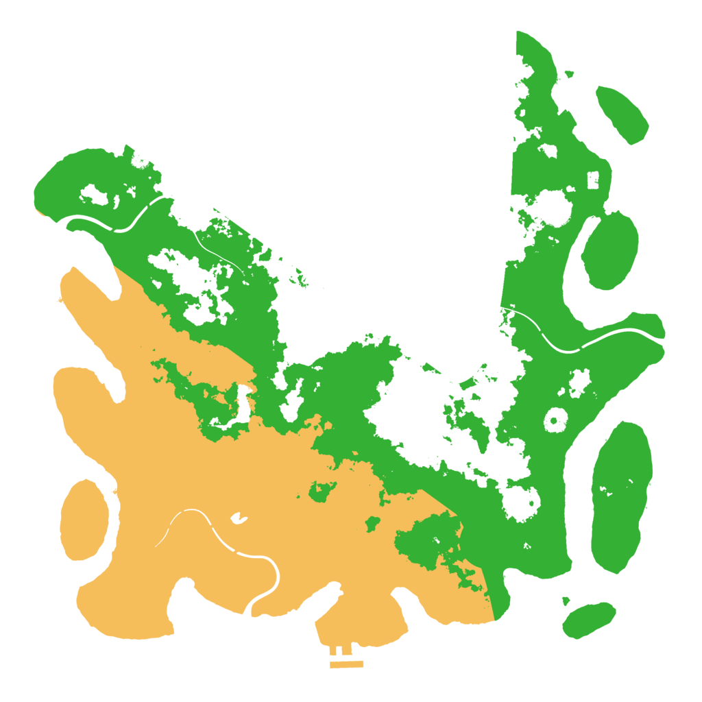 Biome Rust Map: Procedural Map, Size: 4250, Seed: 1668325101