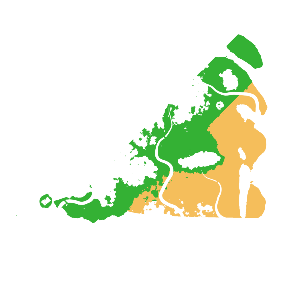 Biome Rust Map: Procedural Map, Size: 3750, Seed: 1932799268