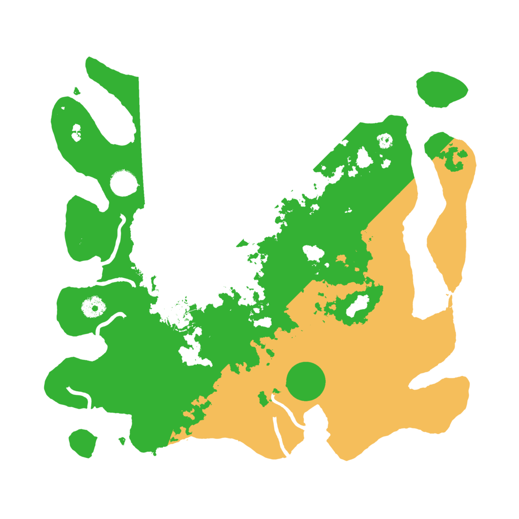 Biome Rust Map: Procedural Map, Size: 3500, Seed: 1484484505