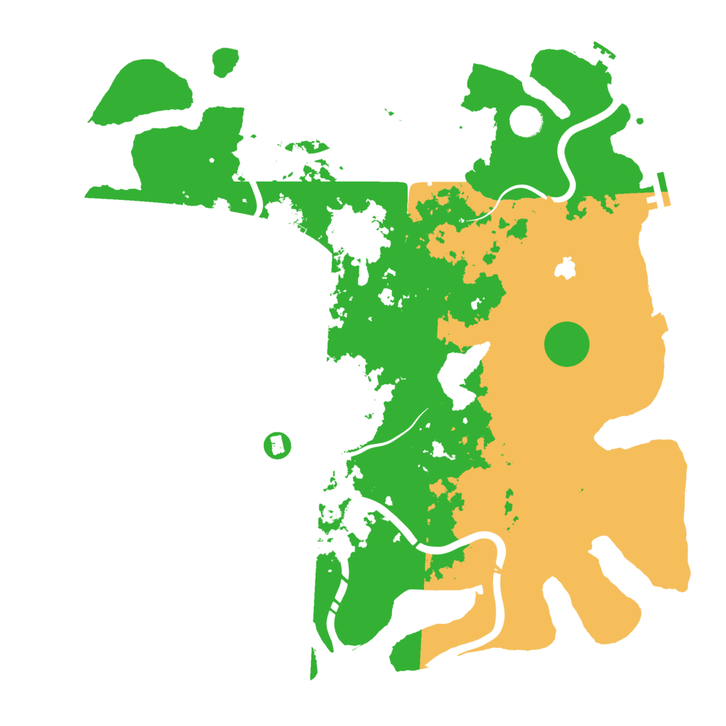 Biome Rust Map: Procedural Map, Size: 4250, Seed: 1537340554