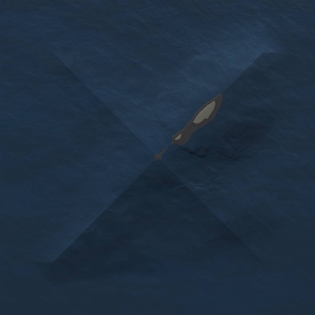 Rust Map: Procedural Map, Size: 1000, Seed: 52522, 3 Monuments