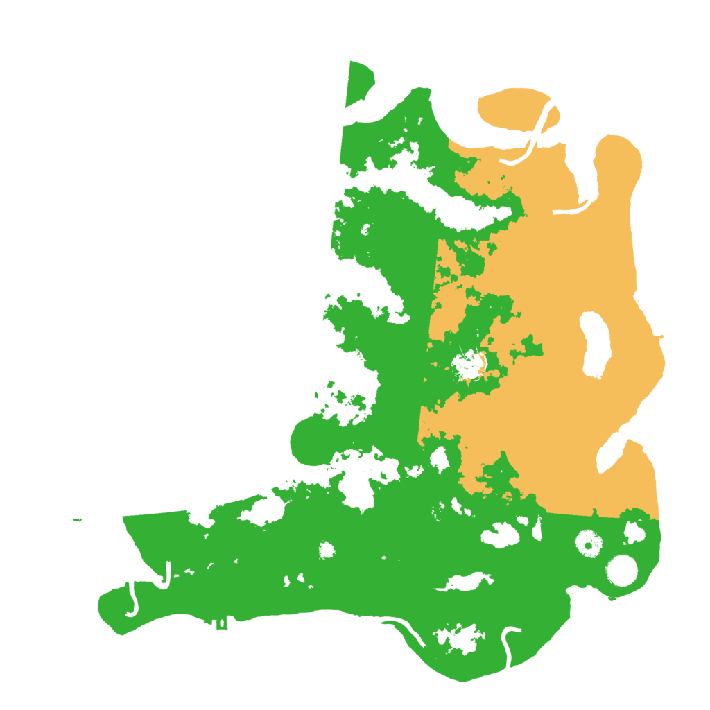 Biome Rust Map: Procedural Map, Size: 4000, Seed: 1517623434