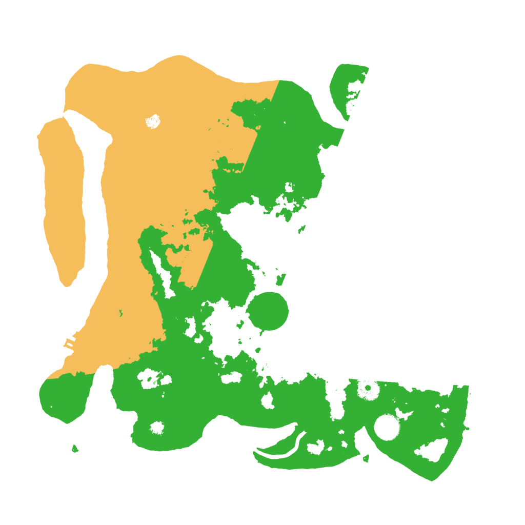 Biome Rust Map: Procedural Map, Size: 3600, Seed: 912138