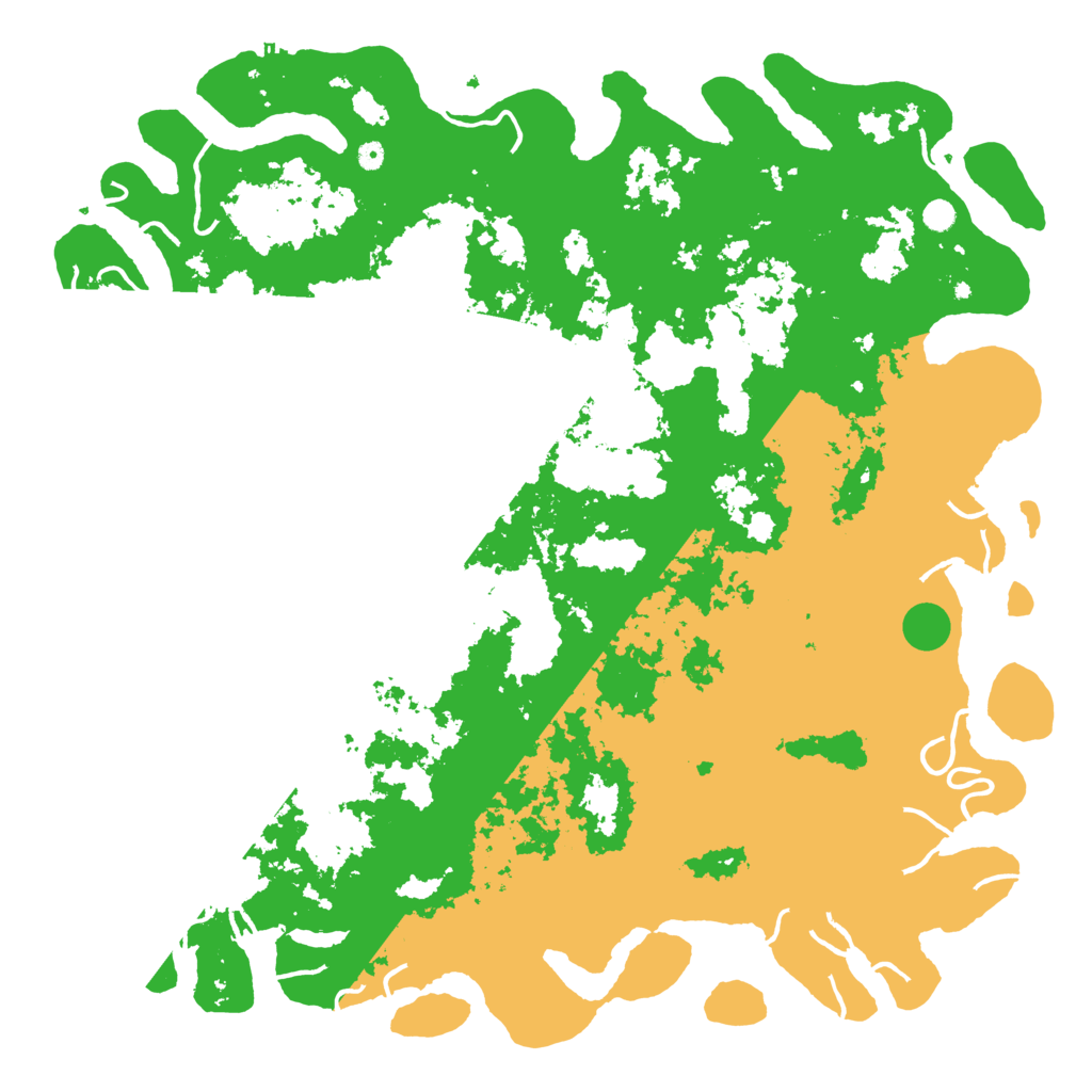 Biome Rust Map: Procedural Map, Size: 6000, Seed: 12900