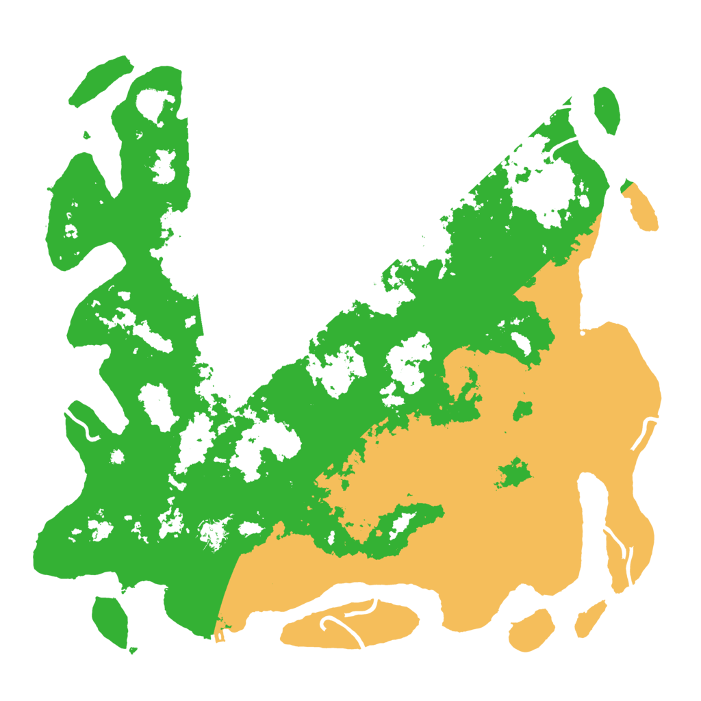 Biome Rust Map: Procedural Map, Size: 4500, Seed: 84082