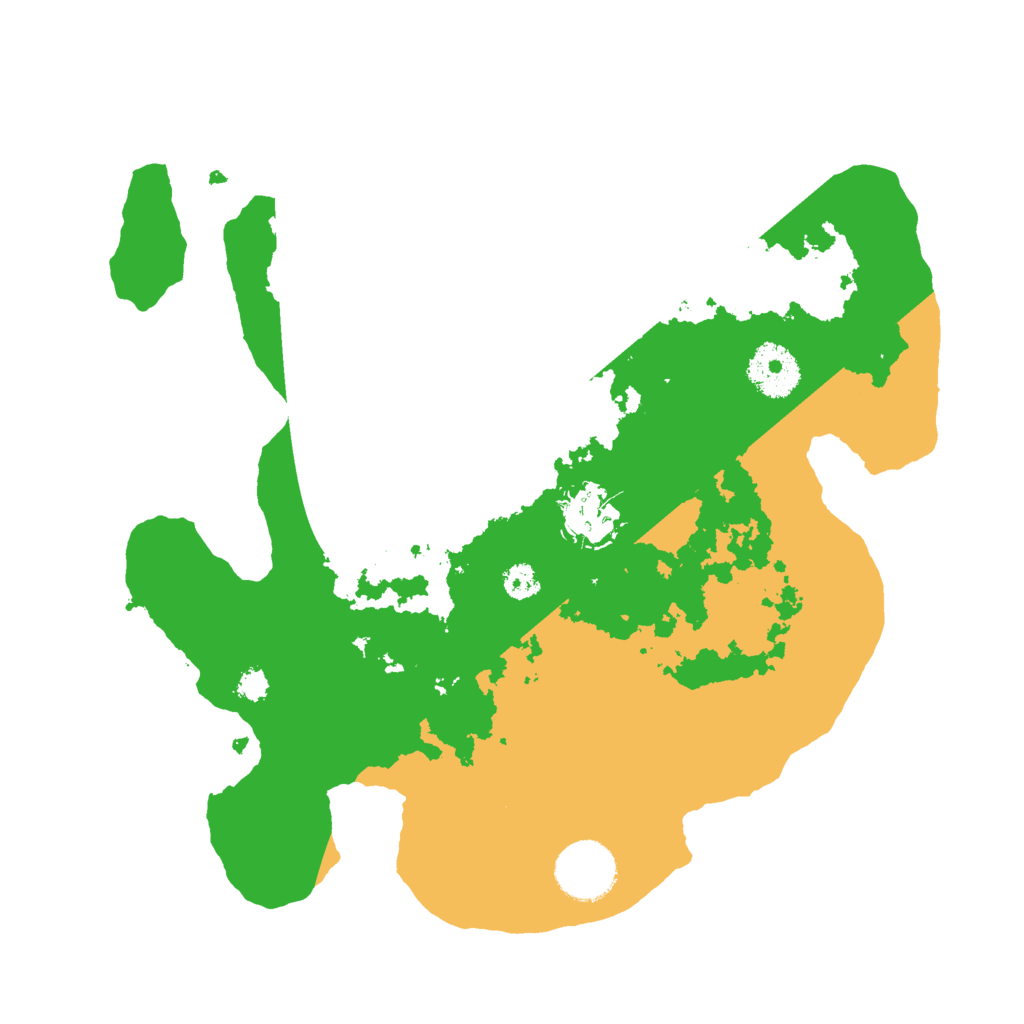 Biome Rust Map: Procedural Map, Size: 3000, Seed: 890213