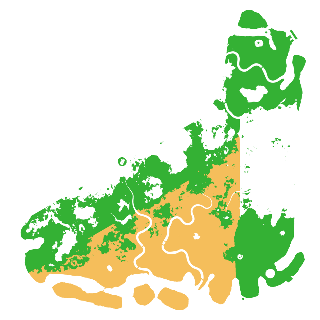 Biome Rust Map: Procedural Map, Size: 6000, Seed: 1973046982