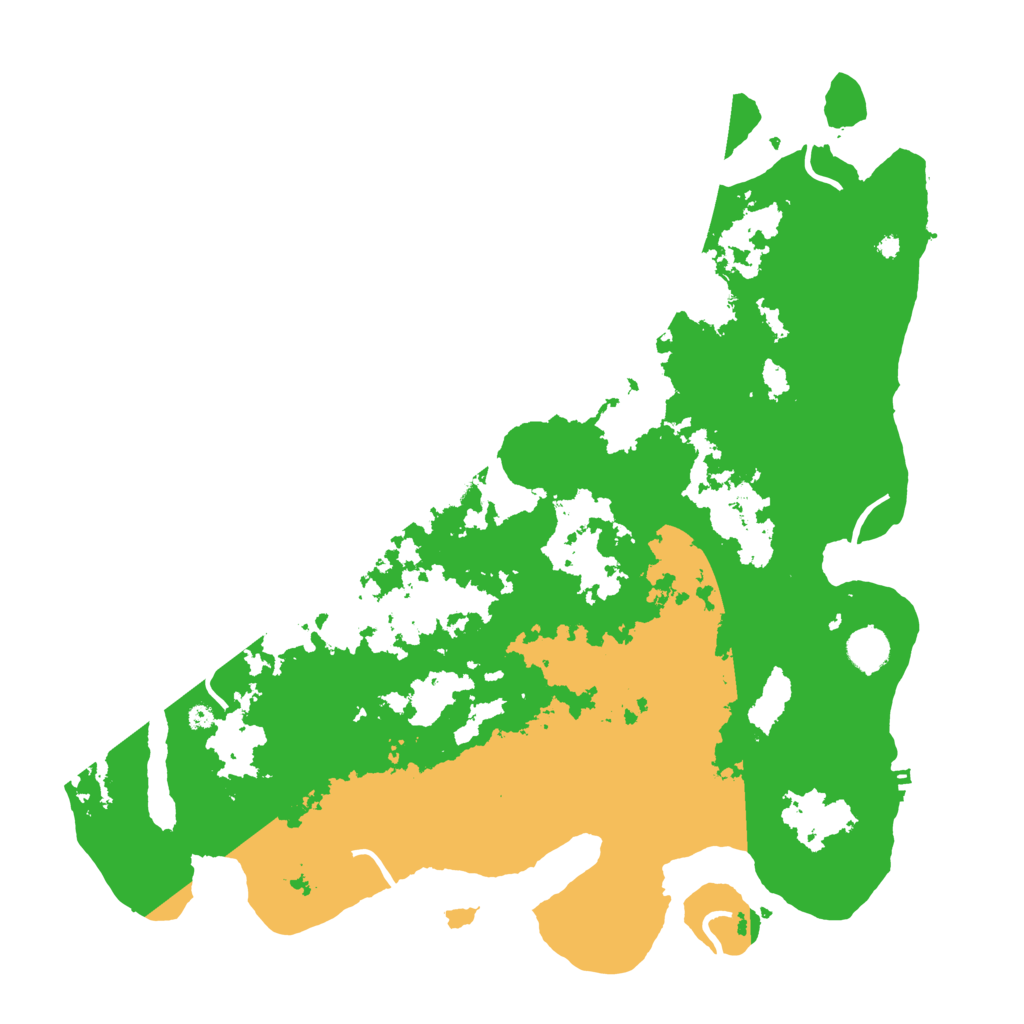 Biome Rust Map: Procedural Map, Size: 4250, Seed: 206943