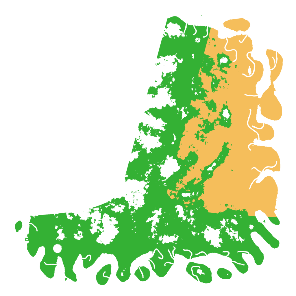 Biome Rust Map: Procedural Map, Size: 6000, Seed: 1339
