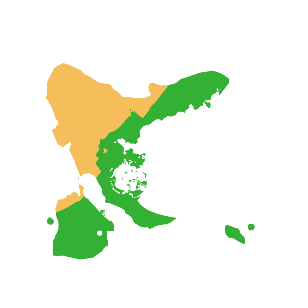 Biome Rust Map: Procedural Map, Size: 1750, Seed: 4