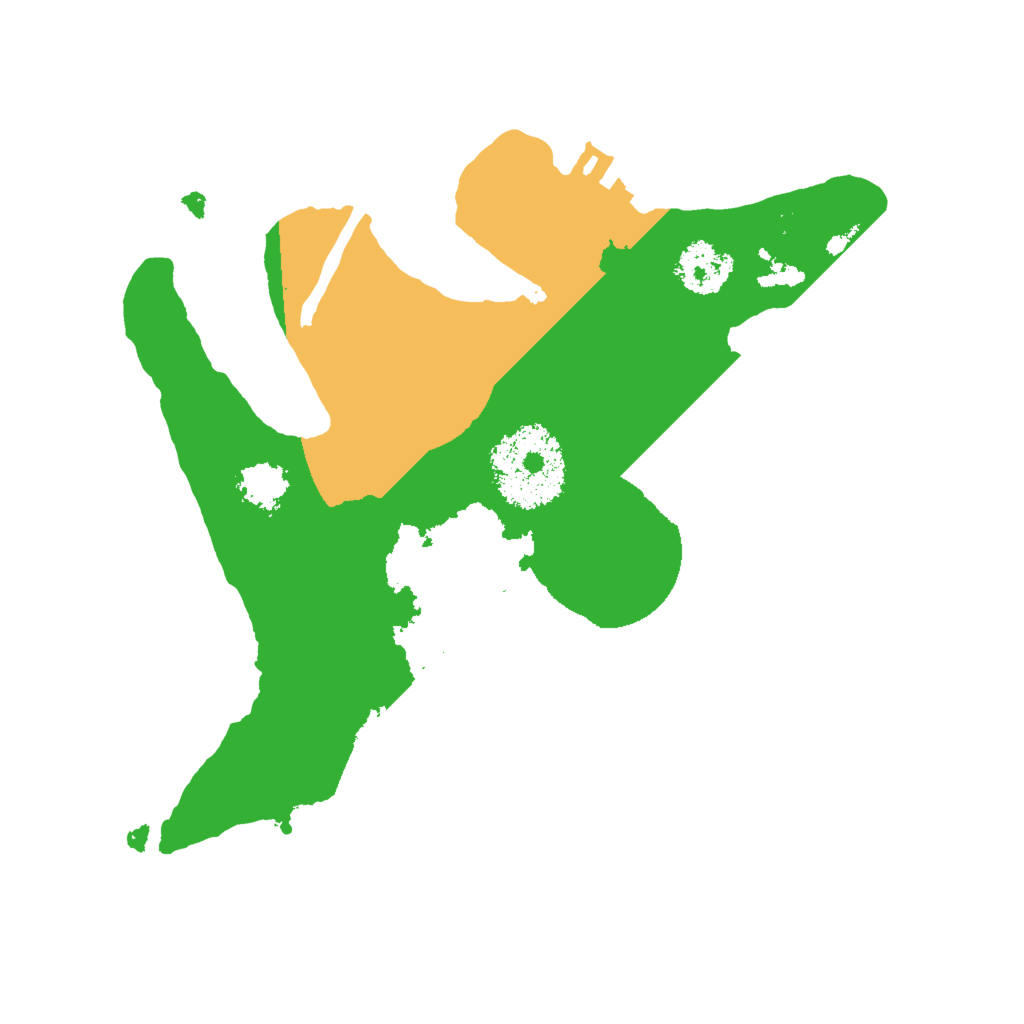 Biome Rust Map: Procedural Map, Size: 2000, Seed: 2050605893