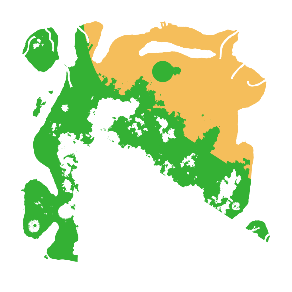 Biome Rust Map: Procedural Map, Size: 3650, Seed: 314311