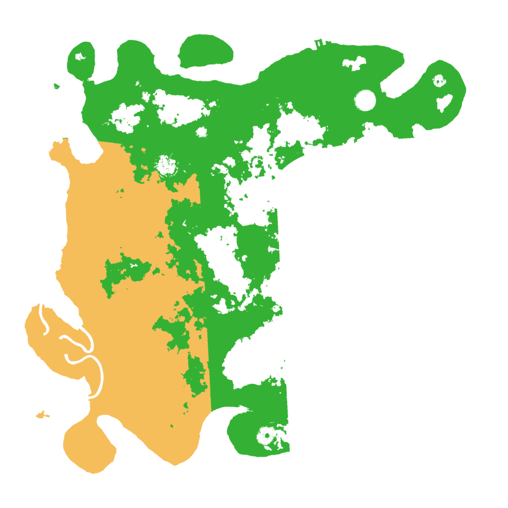 Biome Rust Map: Procedural Map, Size: 4250, Seed: 1336927557