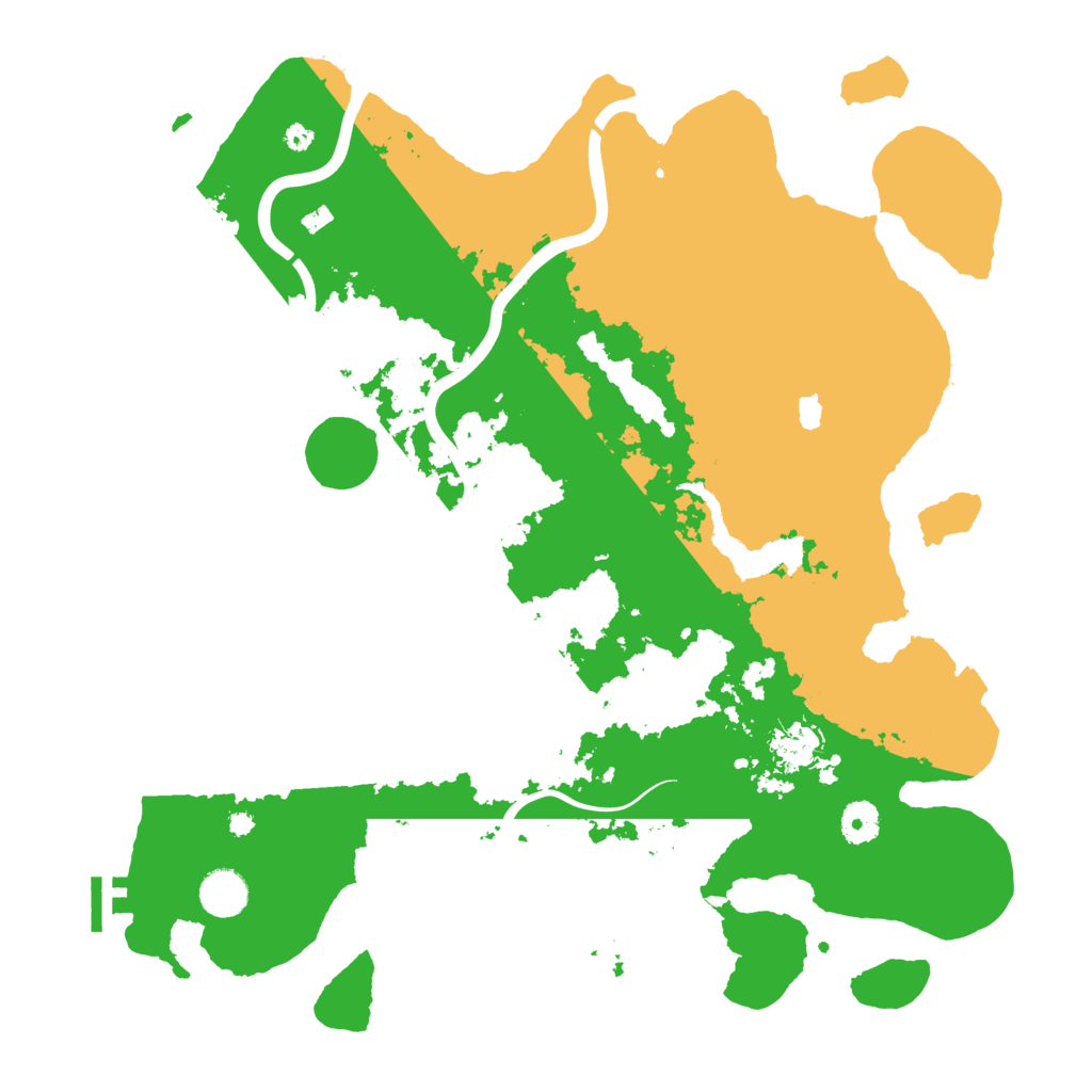 Biome Rust Map: Procedural Map, Size: 4000, Seed: 220888