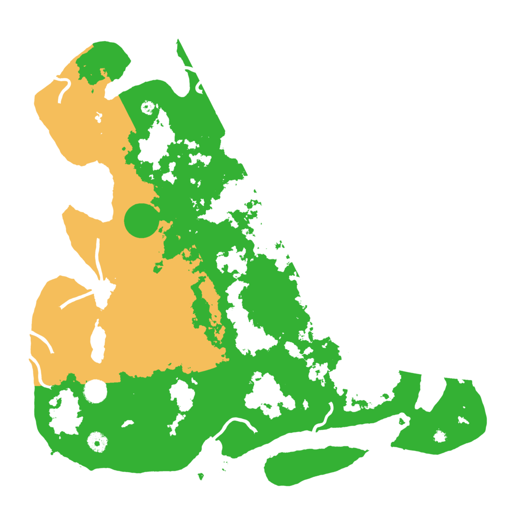 Biome Rust Map: Procedural Map, Size: 4000, Seed: 12134