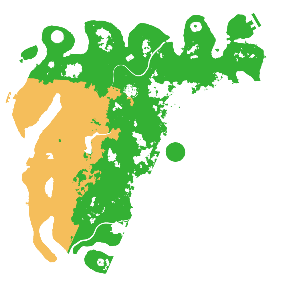 Biome Rust Map: Procedural Map, Size: 4000, Seed: 2169